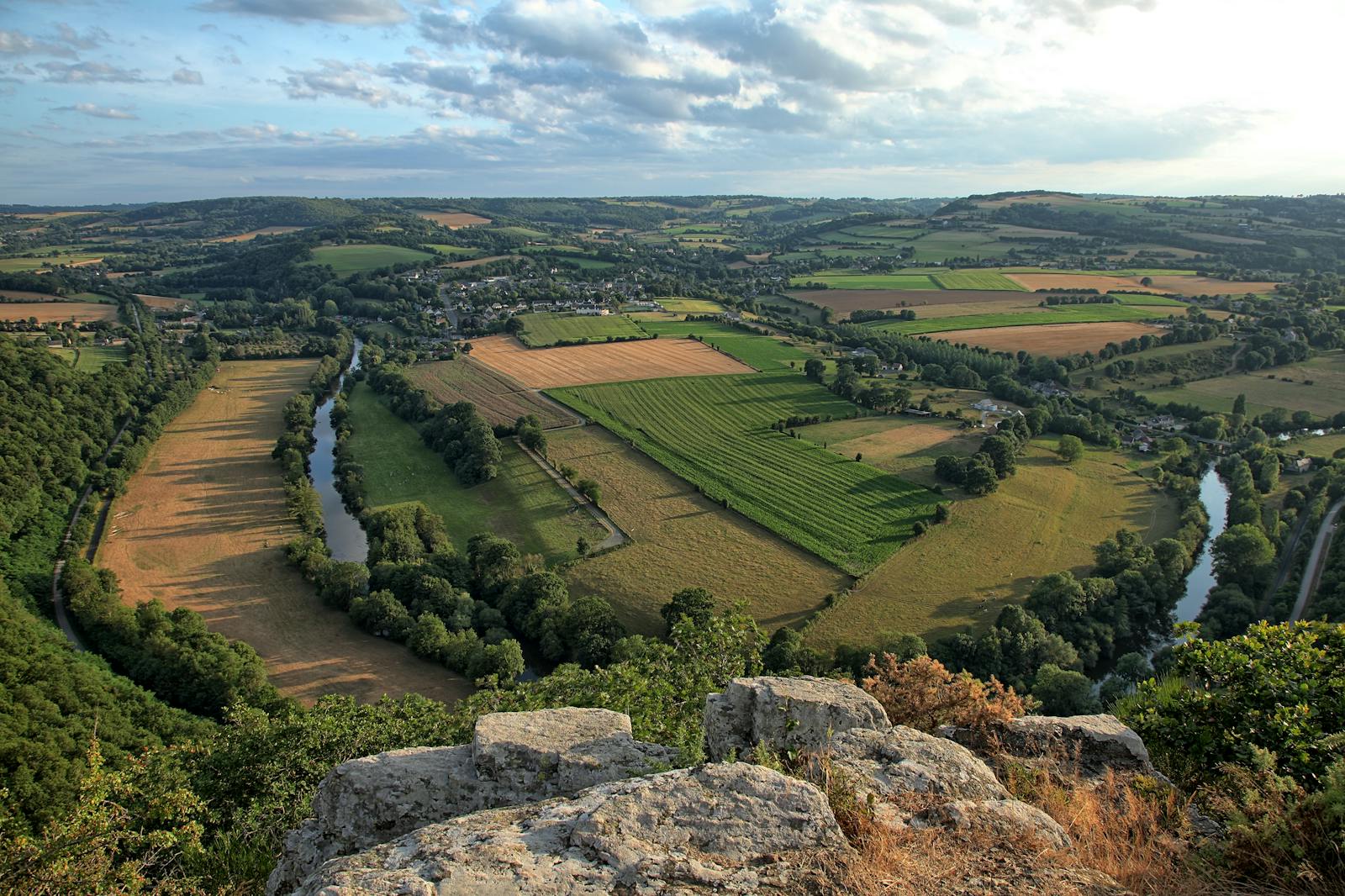 Lieu de nature paisible évoquant les paysages de Vernon et de l'Eure